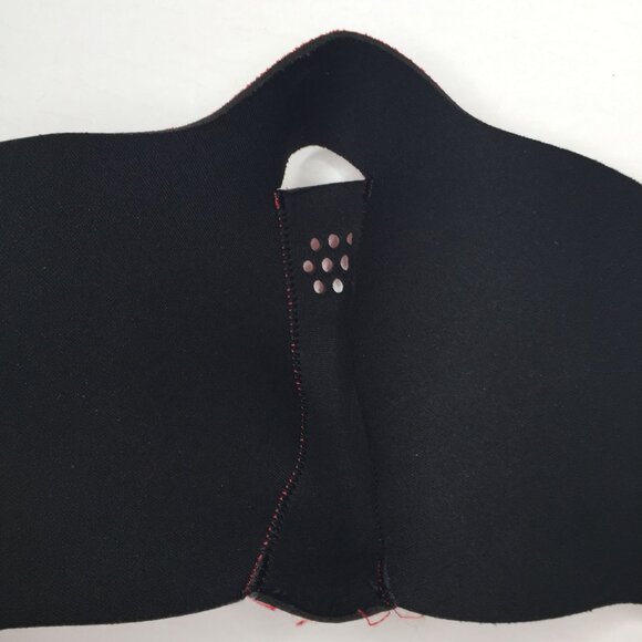 Vintage 80s Adult Red Neoprene Ski Face Mask Snowboard Snow Size Medium - Picture 9 of 14